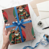 Funny Mexican Christmas 67 Wrapping Paper Roll Seis Siete Santa In Mexico - Wonder Print Shop