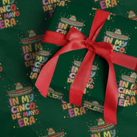 Funny Mexican Fiesta Party Wrapping Paper Roll In My Cinco De Mayo Era