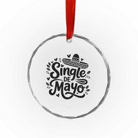 Funny Mexican Party Gift Crystal Glass Ornament Single De Mayo Squad