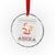 Funny Mexican Santa Drinking Crystal Glass Ornament Ho Ho Hol Mir Mal Ein Bier Hold Me A Beer Xmas Party - Wonder Print Shop