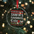 Funny Mexican Ugly Xmas Crystal Glass Ornament Santa's Favorite Cabrona Xmas Party Gift - Wonder Print Shop