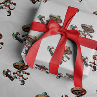 Funny Mexican Xolo Dog Playing Soccer Wrapping Paper Roll Football Fan Gift