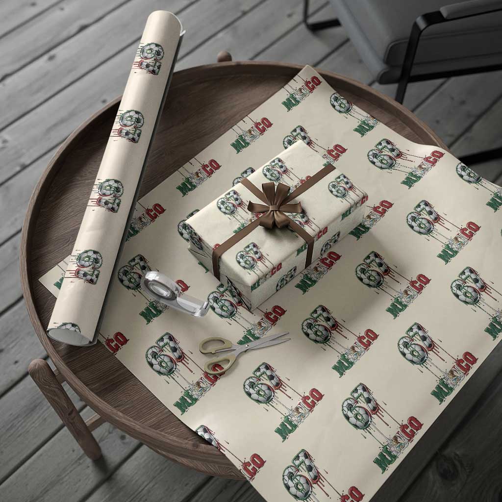 Funny Mexico Soccer 67 Meme Wrapping Paper Roll Chicano Soccer Lovers