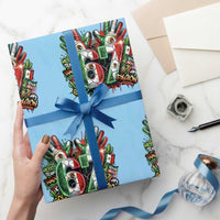 Funny Mexico Soccer Wrapping Paper Roll Six Seven Meme Trending Gift