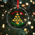 Funny Mexico Xmas Crystal Glass Ornament Oh Taco Tree Tacos Lover - Wonder Print Shop