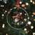 Funny Mexico Xmas Crystal Glass Ornament Santa Sombrero Feliz Navidad - Wonder Print Shop