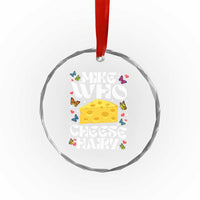 Funny Mike Who Cheese Hairy Crystal Glass Ornament Inappropriate Adult Humor - Wonder Print Shop