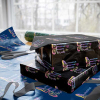 Funny Mom Saying Gift Wrapping Paper Roll Mama Mommy Mom Bruh