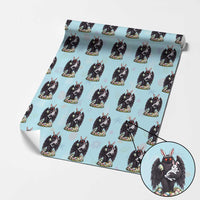 Funny Mothman Bunny Ears Wrapping Paper Roll Point Pleasant Cryptid Lover Gift