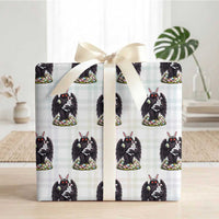 Funny Mothman Bunny Ears Wrapping Paper Roll Point Pleasant Cryptid Lover Gift