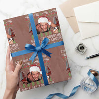 Funny Nakatomi Plaza Christmas Wrapping Paper Roll Come Out To The Coast John Xmas 80's Die Movie - Wonder Print Shop