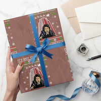 Funny Nakatomi Plaza Wrapping Paper Roll It's Not Xmas Until Hans Gruber Falls