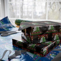 Funny Nakatomi Plaza Wrapping Paper Roll Xmas Party 1988