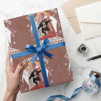 Funny Nakatomi Plaza Wrapping Paper Roll It's Not Christmas Until Hans Gruber Falls From Nakatomi Plaza Explode - Wonder Print Shop