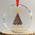 Funny Native American Eagle Feather Xmas Tree Crystal Glass Ornament - Wonder Print Shop
