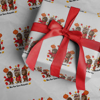 Funny New Year Same Assquatch Wrapping Paper Roll Bigfoot Lover - Wonder Print Shop