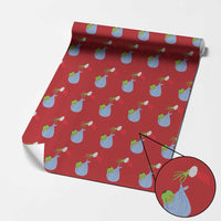 Funny NICU Labor Delivery Nurse Christmas Santa Green Baby Wrapping Paper Roll - Wonder Print Shop