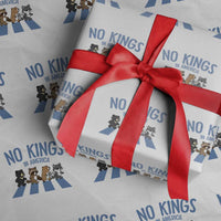 Funny No Kings Cute Forest Animals Wrapping Paper Roll Gift For Animal Lovers