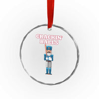 Funny Nutcracker Baseball Crystal Glass Ornament Crackin' Balls Baseball Players TS11