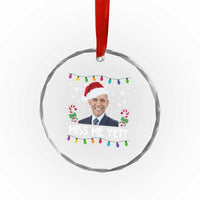 Funny Obama Ugly Xmas Crystal Glass Ornament Funny Santa Xmas Light - Wonder Print Shop
