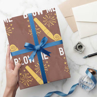 Funny Offensive Blow Me Wrapping Paper Roll Adult Humor Party Celebration - Wonder Print Shop