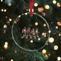 Funny Oktoberfest Wolpertinger Crystal Glass Ornament German Bavarian Beer Festival Heritage