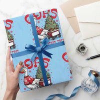 Funny Oops I Got Another Tree Funny Christmas Goose Wrapping Paper Roll - Wonder Print Shop