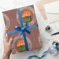 Funny Opossum Wrapping Paper Roll The Horrors Persist But So Do I Lil Dumpster Fire - Wonder Print Shop