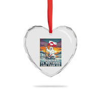 Funny Our Ice Is Nothing Like Your Ice Heart Crystal Glass Ornament Greenland Support Gift