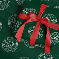 Funny Paddys Irish Pub Wrapping Paper Roll The Worst Bar In America St Patricks Day Beer Drinking