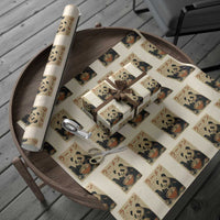 Funny Panda Eating Ramen Scrolling Phone Wrapping Paper Roll Japanese Art Aesthetic