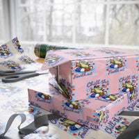Funny Patriotic Alligator Wrapping Paper Roll Chill The Fourth Out