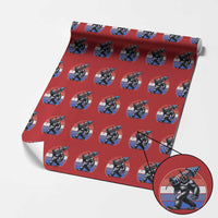 Funny Patriotic Mothman Wrapping Paper Roll West Virginia Cryptid Lover Gift
