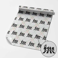 Funny Patriotic Mothman Wrapping Paper Roll Cryptid Lover Gift