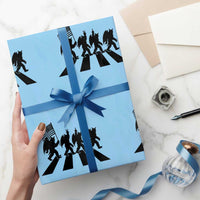 Funny Patriotic Mothman Wrapping Paper Roll Cryptid Lover Gift