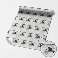 Funny Physics Cat Meme Wrapping Paper Roll What Cats Really Think