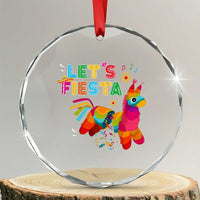 Funny Pinata Mexican Crystal Glass Ornament Let Us Fiesta - Wonder Print Shop