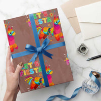 Funny Pinata Mexican Wrapping Paper Roll Let Us Fiesta - Wonder Print Shop