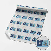 Funny Political Folklore Babe The Blue Ox Wrapping Paper Roll No Ice Please