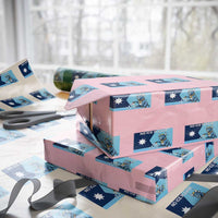 Funny Political Folklore Babe The Blue Ox Wrapping Paper Roll No Ice Please