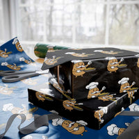 Funny Potato Cooking French Fries Wrapping Paper Roll Food Lover Gift - Wonder Print Shop