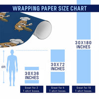 Funny Potato Cooking French Fries Wrapping Paper Roll Food Lover Gift - Wonder Print Shop