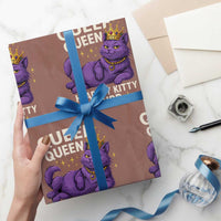 Funny Queef Queen Cat Wrapping Paper Roll Hear My Kitty Purr Inappropriate Dirty Adult Humor Jokes - Wonder Print Shop