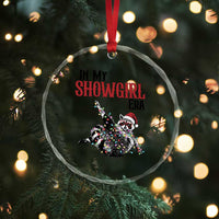 Funny Raccoon Christmas Crystal Glass Ornament In My Costume Era - Wonder Print Shop
