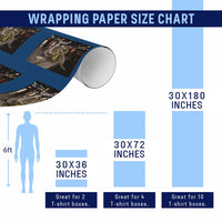 Funny Raccoon Eating Pickles Meme Wrapping Paper Roll