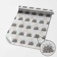 Funny Raccoon Grandma Wrapping Paper Roll Grandmother Chaos Trash Panda