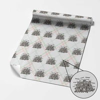 Funny Raccoon Grandpa Wrapping Paper Roll Chaos Coordinator Grandpa Life Graphic