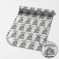 Funny Raccoon Rainbow Wrapping Paper Roll Your Little Ray Of Sarcastic Sunshine Has Arrived - Wonder Print Shop