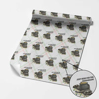 Funny Raccoon St Patricks Day Meme Wrapping Paper Roll Just Here For The Shenanigans
