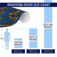 Funny Raccoon St Patrick's Day Wrapping Paper Roll Raccoon Eating Corned Beef Meme